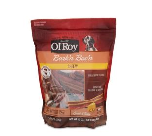Ol'Roy Bark'n Bac'n Cheezy Dog Treats