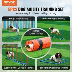 Dog Agility 5pc Training Set